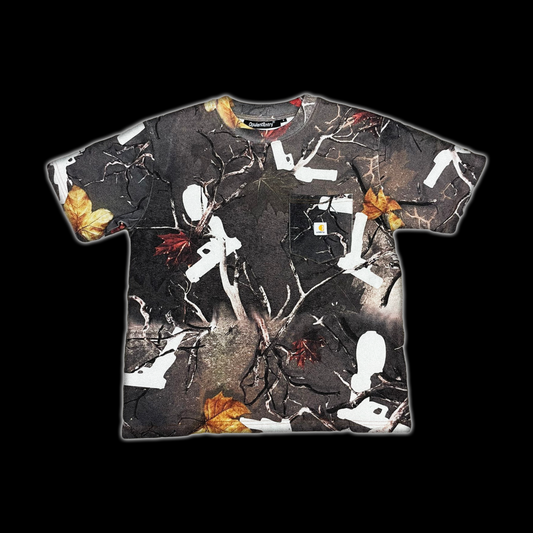 Throwaway Camo Tee White